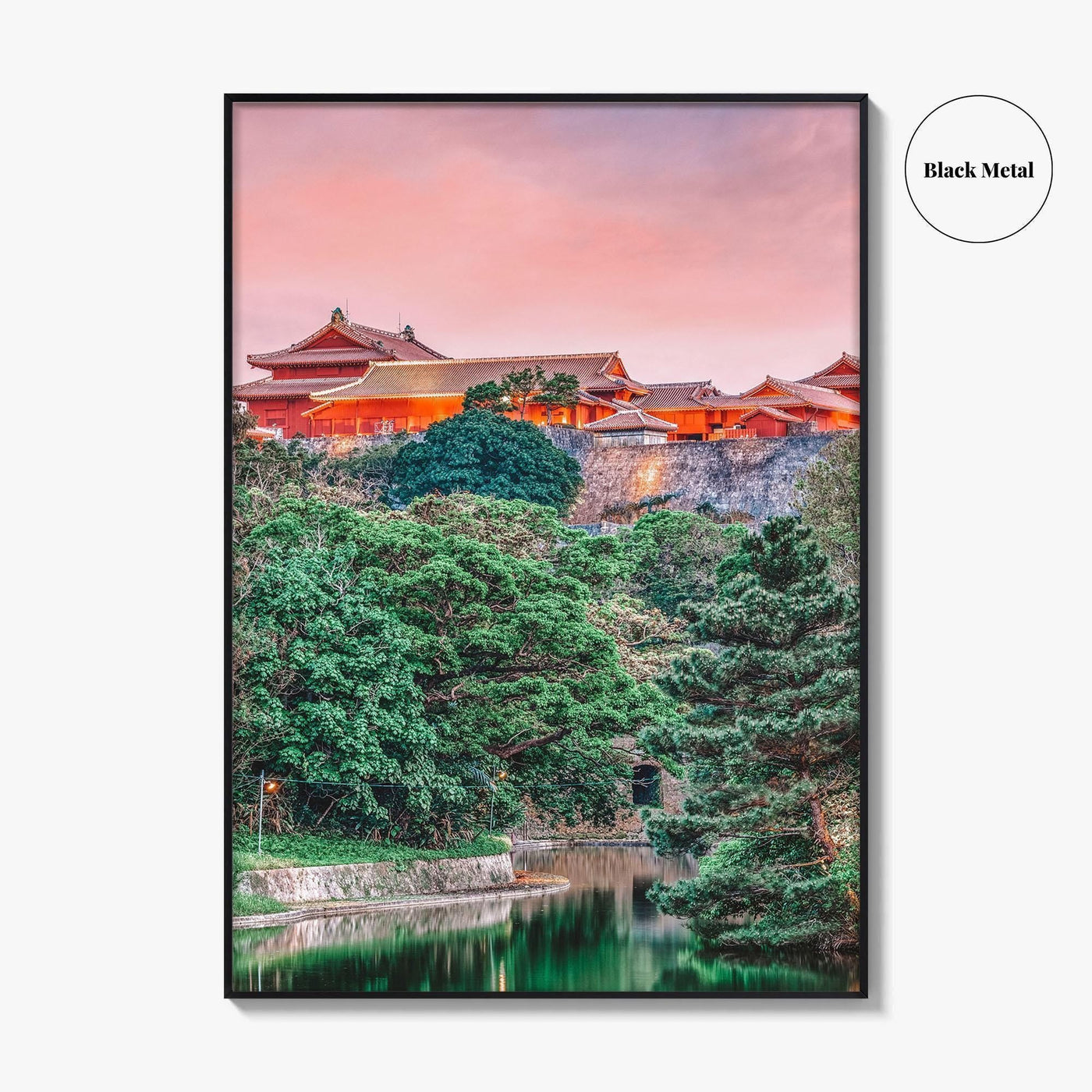 Okinawa Fine Art Photo Print, Shuri Castle, Naha, Japan Wall Decor Poster