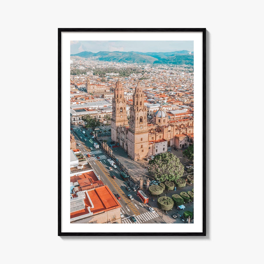 Morelia Fine Art Photo Print, Michoacan Mexico Wall Decor Poster