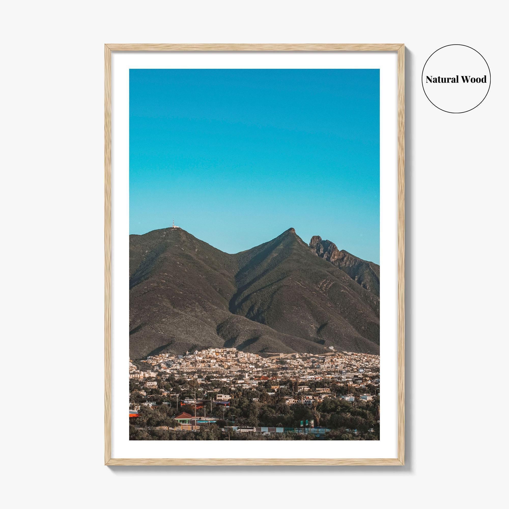 Monterrey Fine Art Photo Print, Cerro de la Silla, Nuevo León
