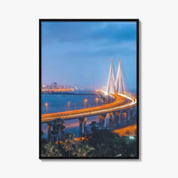 Mumbai Fine Art Photo Print, Bandra-Worli Sea Link, Bombay, India, Wall Art