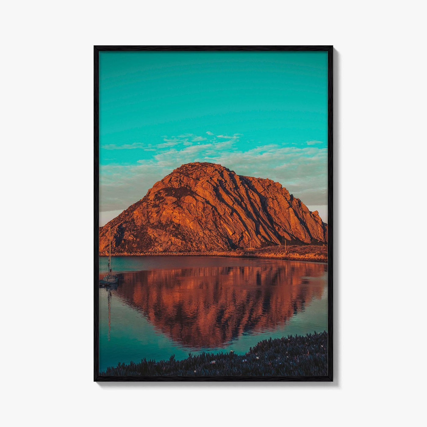 Morro Bay Fine Art Photo Print, Morro Rock, Central California Poster, USA