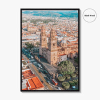 Morelia Fine Art Photo Print, Michoacan Mexico Wall Decor Poster