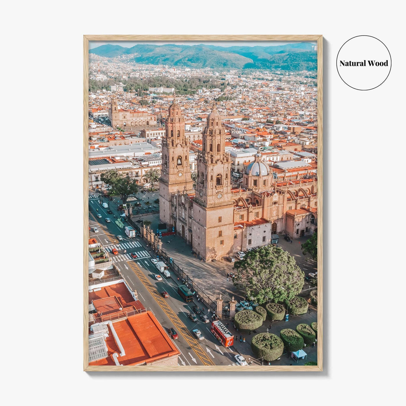 Morelia Fine Art Photo Print, Michoacan Mexico Wall Decor Poster