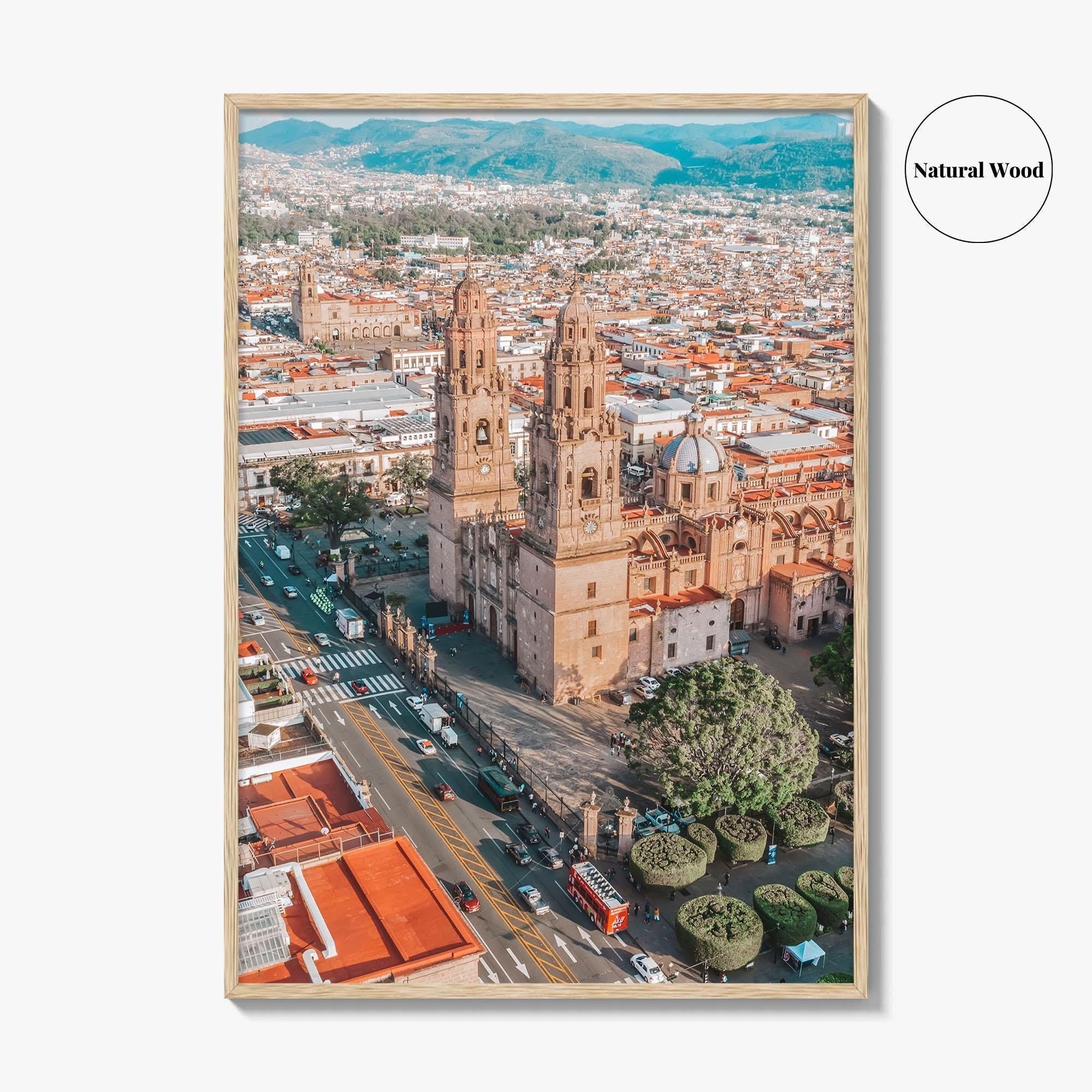 Morelia Fine Art Photo Print, Michoacan Mexico Wall Decor Poster
