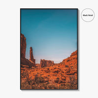 Moab Fine Art Photo Print, Utah, Arches National Park, Canyonlands, Blue Sky Desert Poster