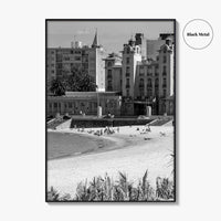 Montevideo Black and White Fine Art Photo Print, Uruguay, Mercosur Parliament, Wall Poster