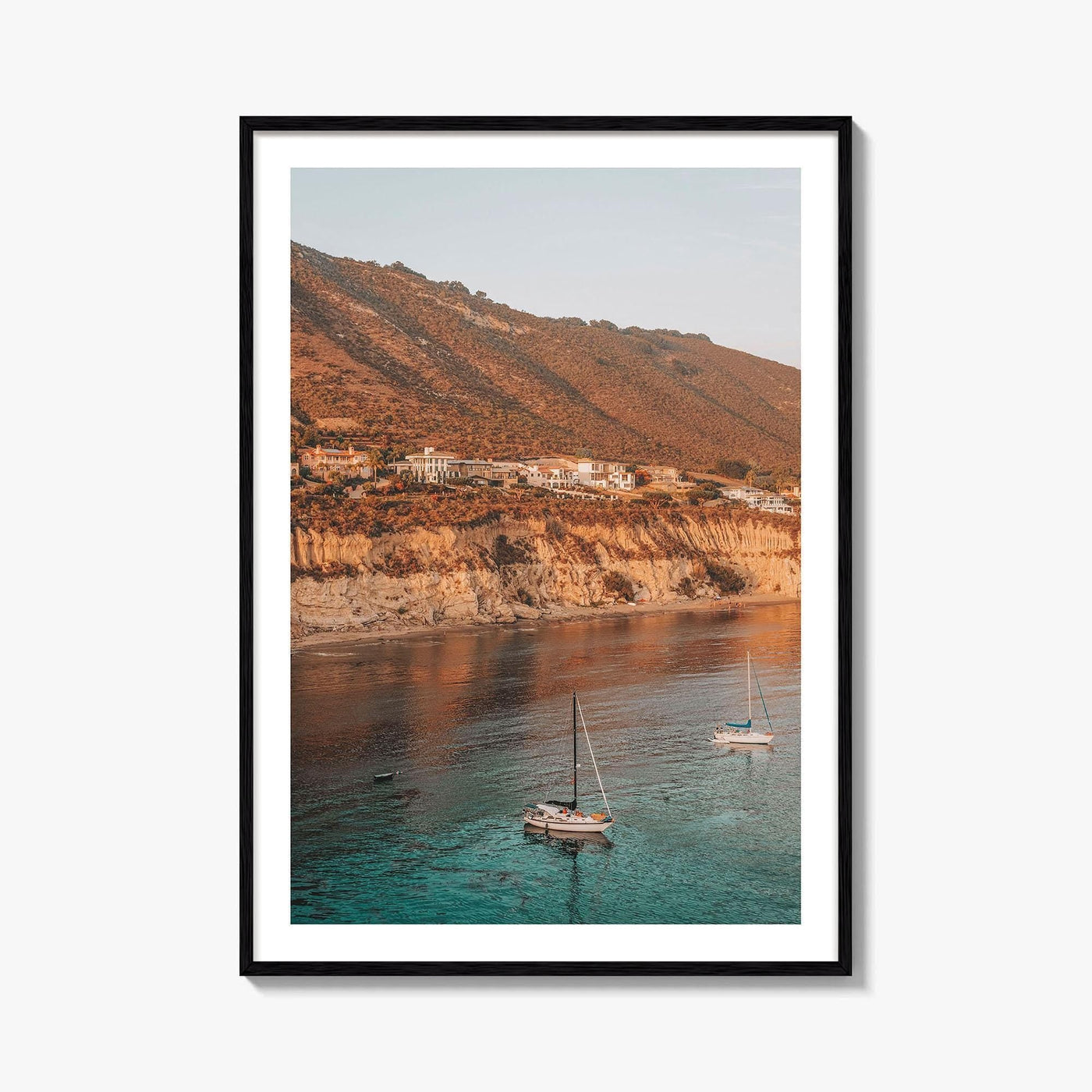 Pirates Cove Beach Fine Art Photo Print, Avila Beach, California Sailboats Poster
