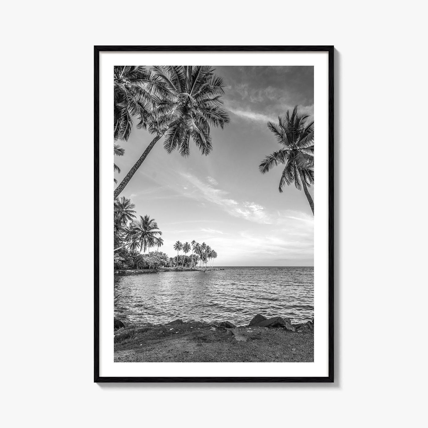 Madang Papua New Guinea Black and White Fine Art Photo Print, PNG Poster