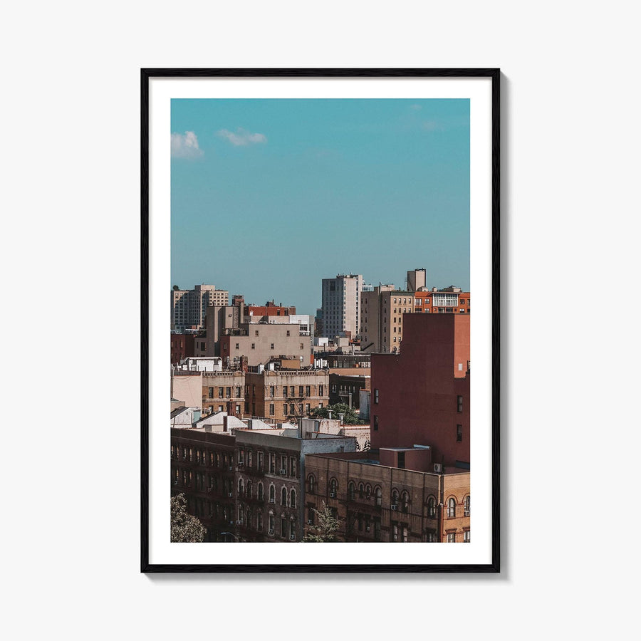 Harlem Skyline Fine Art Photo Print, New York City NYC, Manhattan, NY