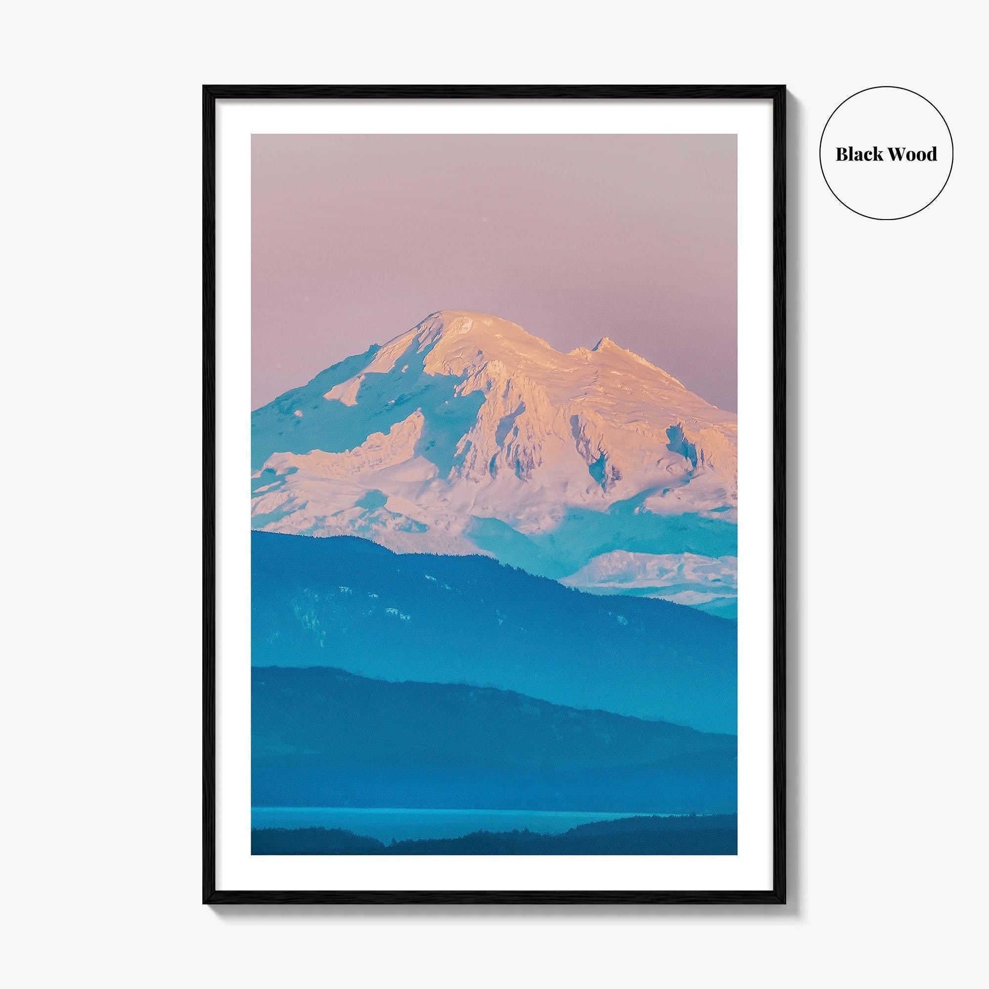 Mount Baker Fine Art Photo Print, Washington, USA, Cascade Range, Pacific Northwest Art