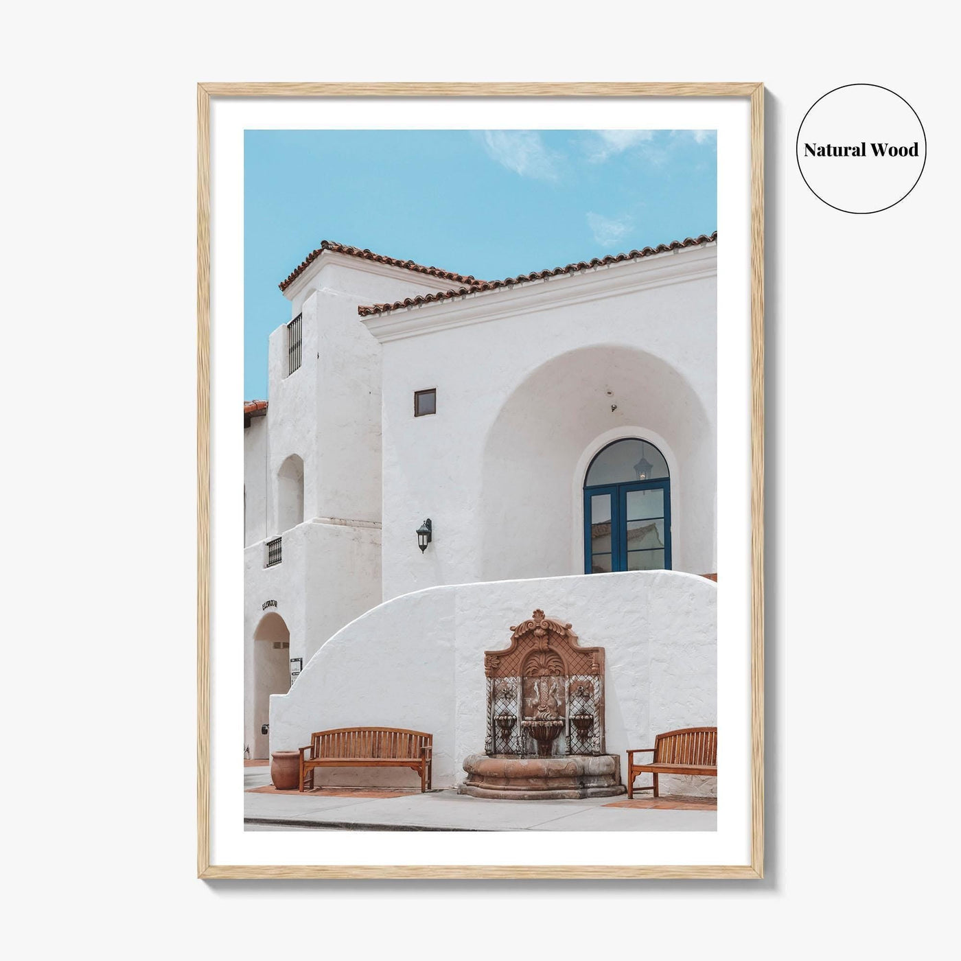 La Quinta Fine Art Photo Print, Old Town Historic Buildings, California, Coachella Valley