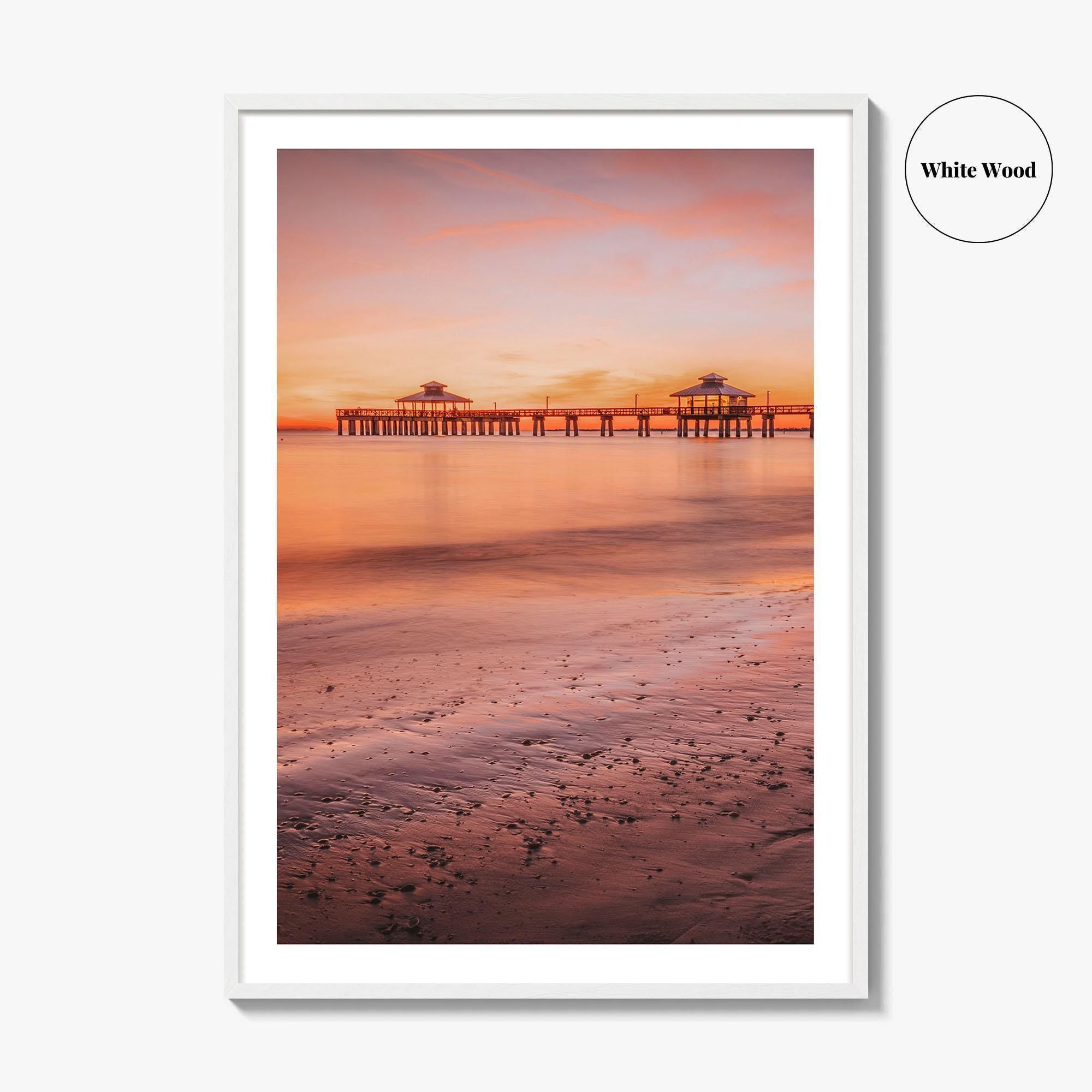 Fort Myers Beach Fine Art Photo Print, Florida USA Poster