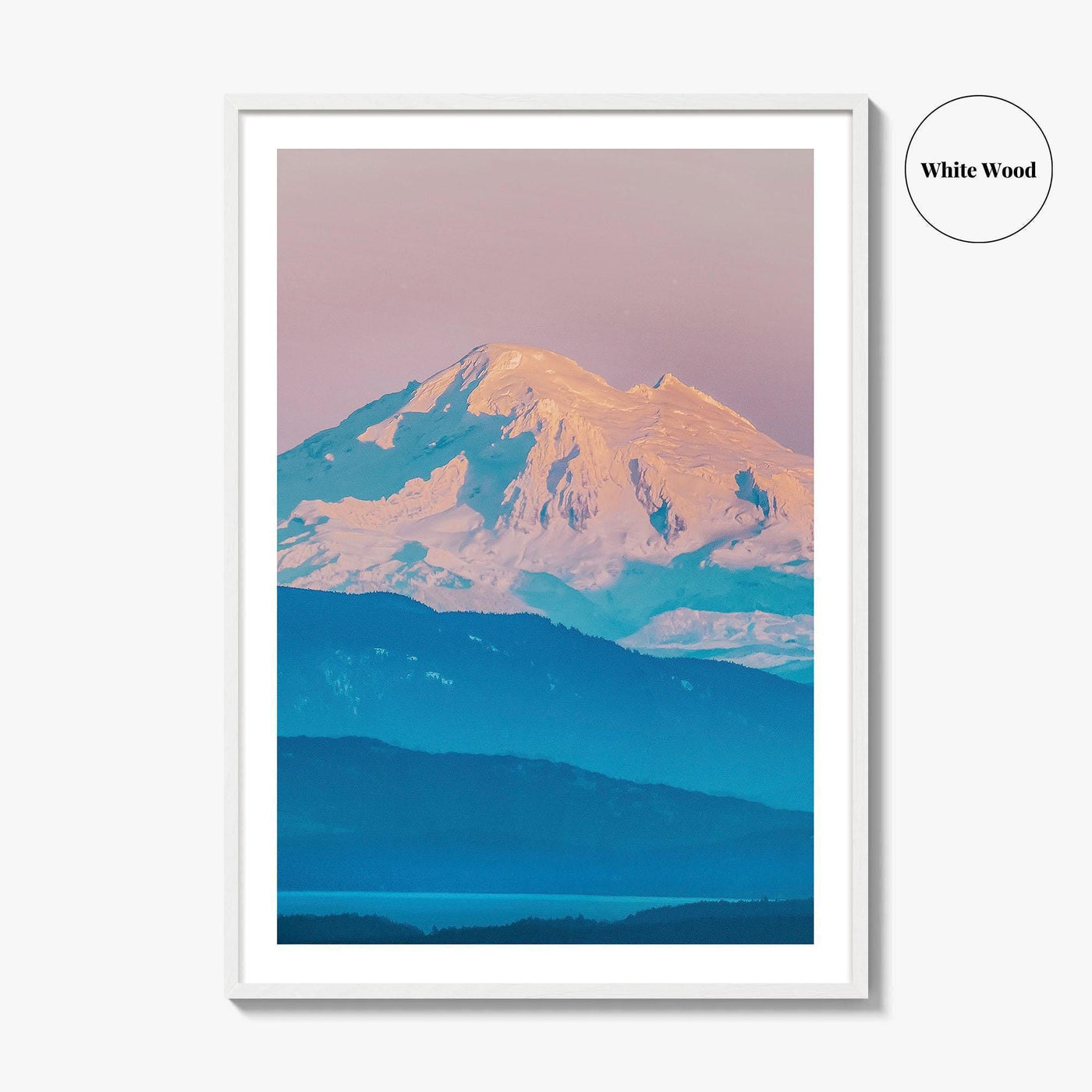 Mount Baker Fine Art Photo Print, Washington, USA, Cascade Range, Pacific Northwest Art