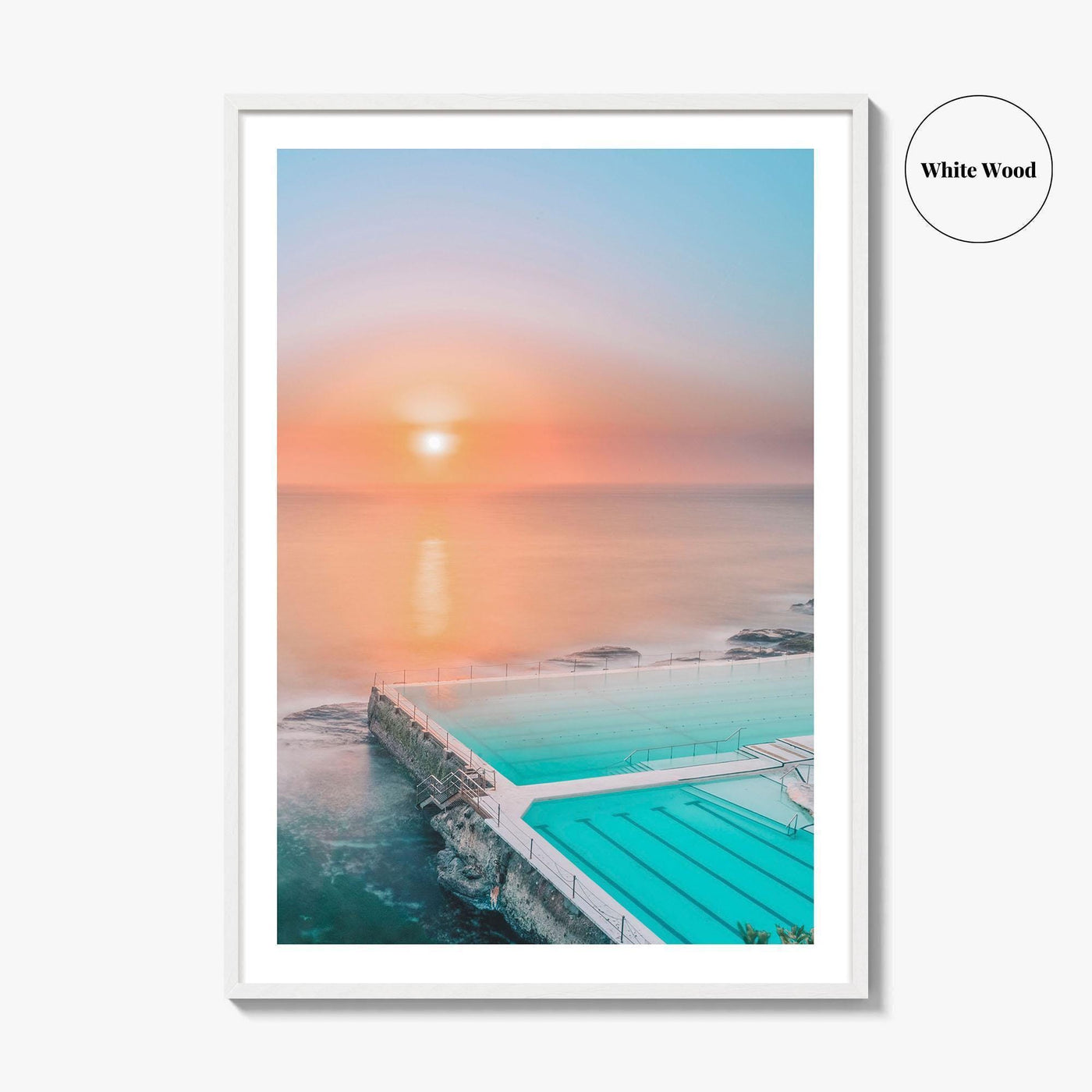 Bondi Beach Fine Art Photo Print, Sydney NSW Australia Photo Poster