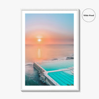 Bondi Beach Fine Art Photo Print, Sydney NSW Australia Photo Poster