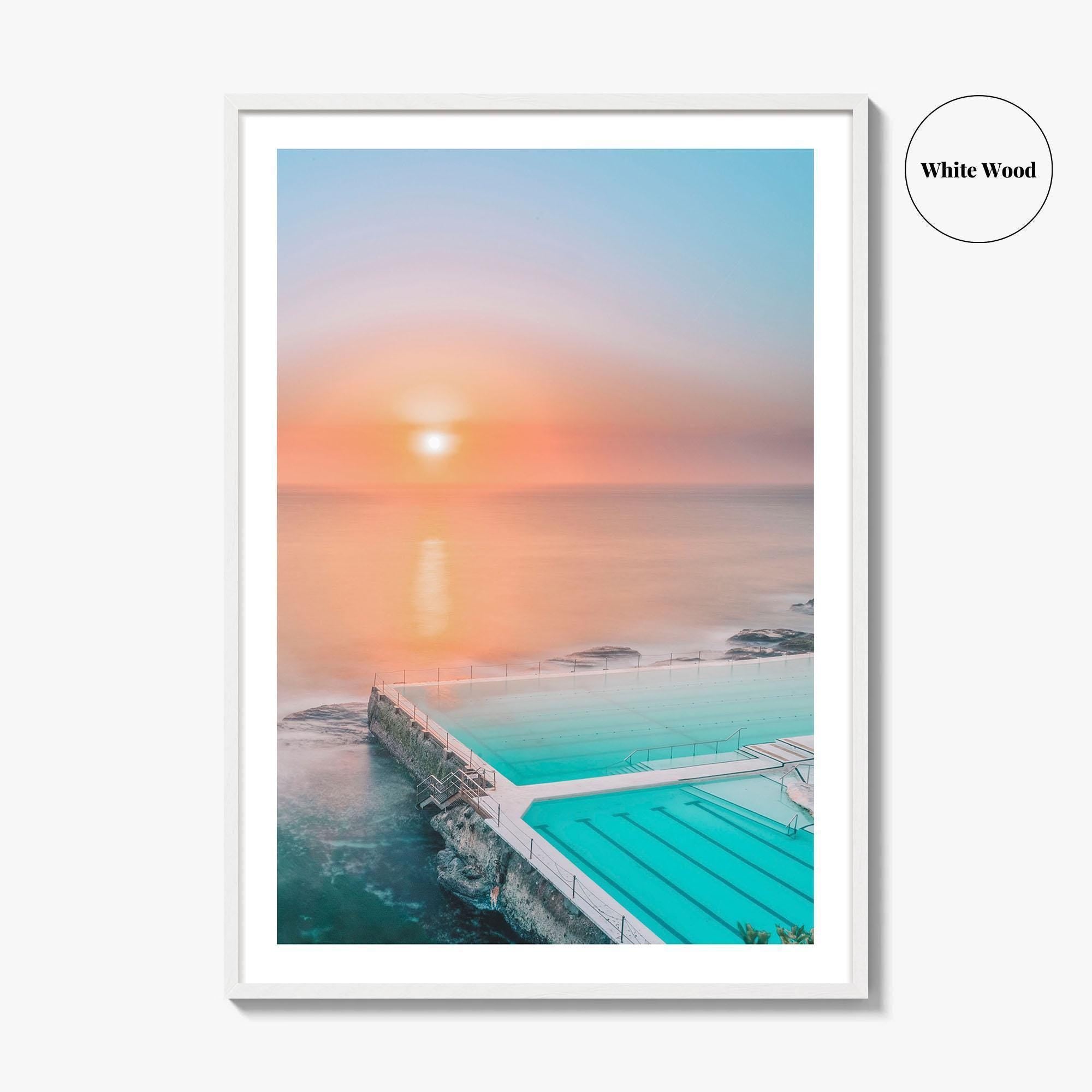 Bondi Beach Fine Art Photo Print, Sydney NSW Australia Photo Poster