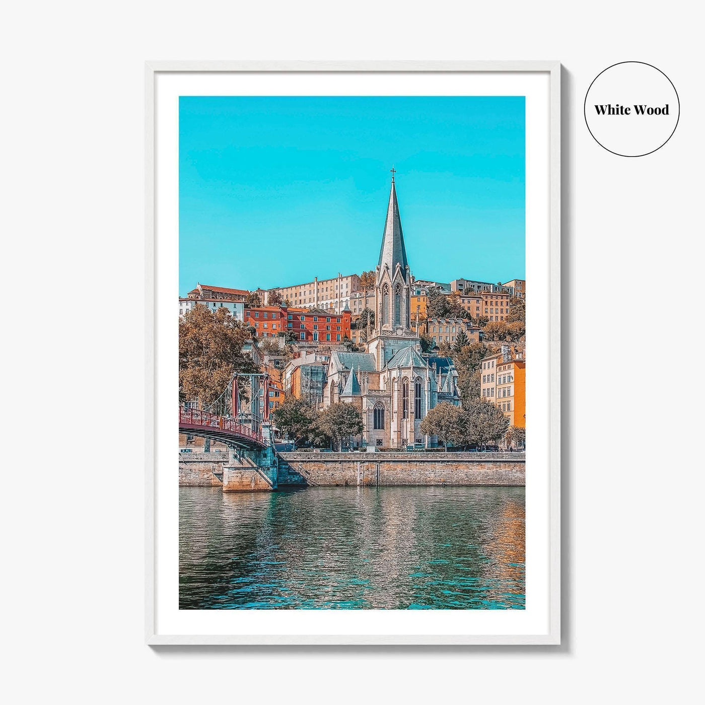 Lyon Fine Art Photo Print, France Wall Decor, French City Poster