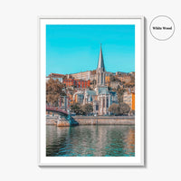 Lyon Fine Art Photo Print, France Wall Decor, French City Poster