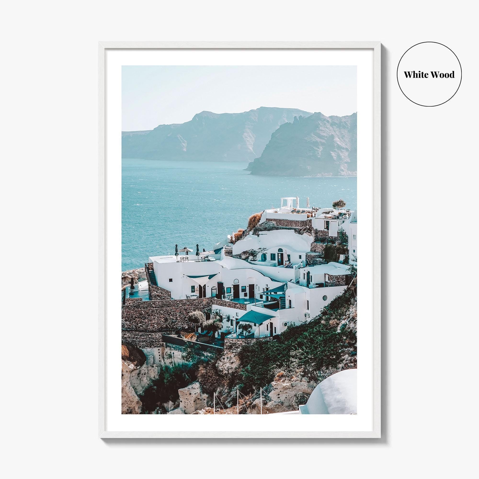 Santorini Fine Art Photo Print, Oia, Greece, Cyclades, Aegean Sea, Greek Island Poster