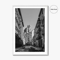 Greenwich Village Black and White Fine Art Photo Print, Gay Street, Manhattan NYC