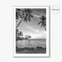 Madang Papua New Guinea Black and White Fine Art Photo Print, PNG Poster