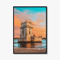 Lisbon Fine Art Photo Print, Belem Tower, Lisboa, Portugal Wall Decor Poster