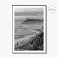 Encinitas Black and White Fine Art Photo Print, San Diego Poster, California Poster