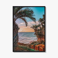 Encinitas Fine Art Photo Print, Pacific Ocean View, San Diego, California, USA, Poster