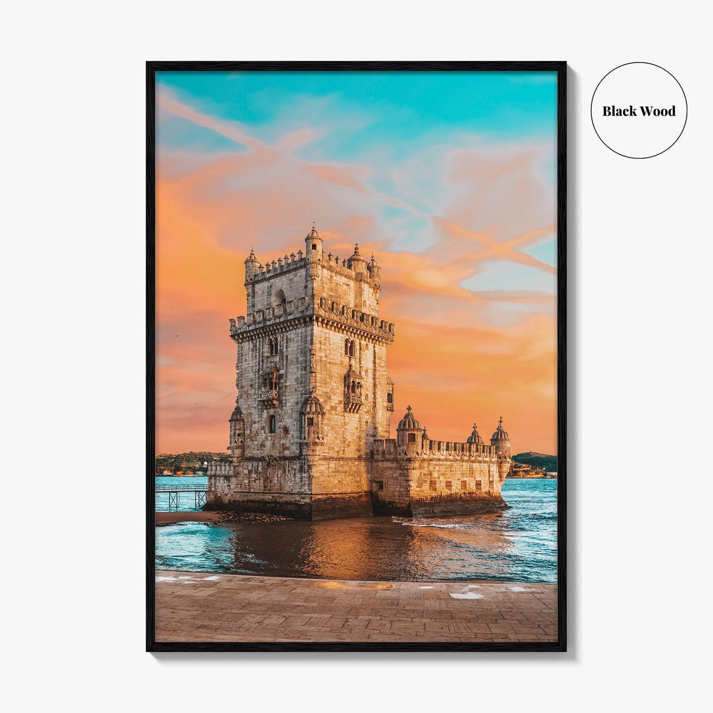 Lisbon Fine Art Photo Print, Belem Tower, Lisboa, Portugal Wall Decor Poster