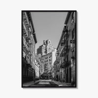Greenwich Village Black and White Fine Art Photo Print, Gay Street, Manhattan NYC