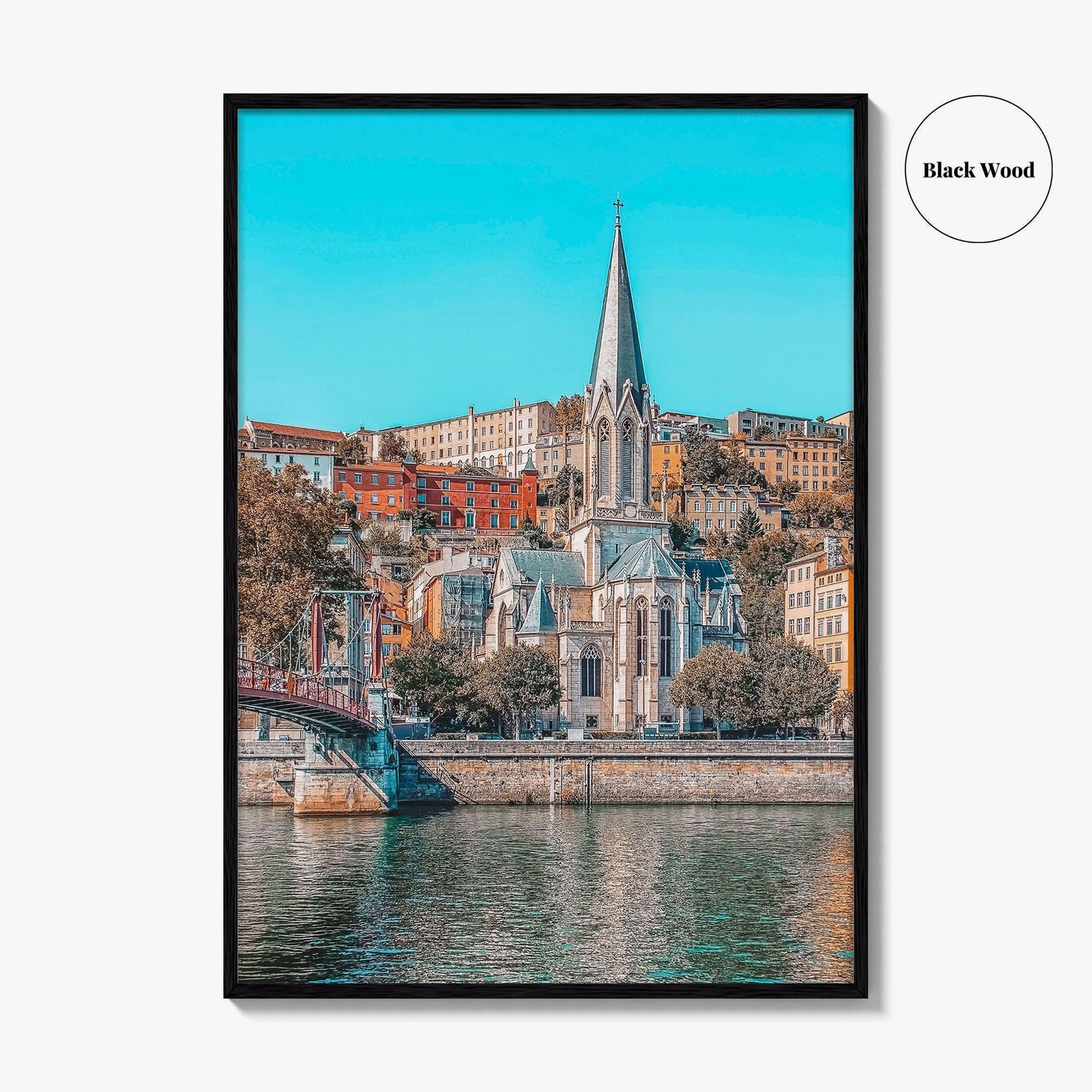 Lyon Fine Art Photo Print, France Wall Decor, French City Poster