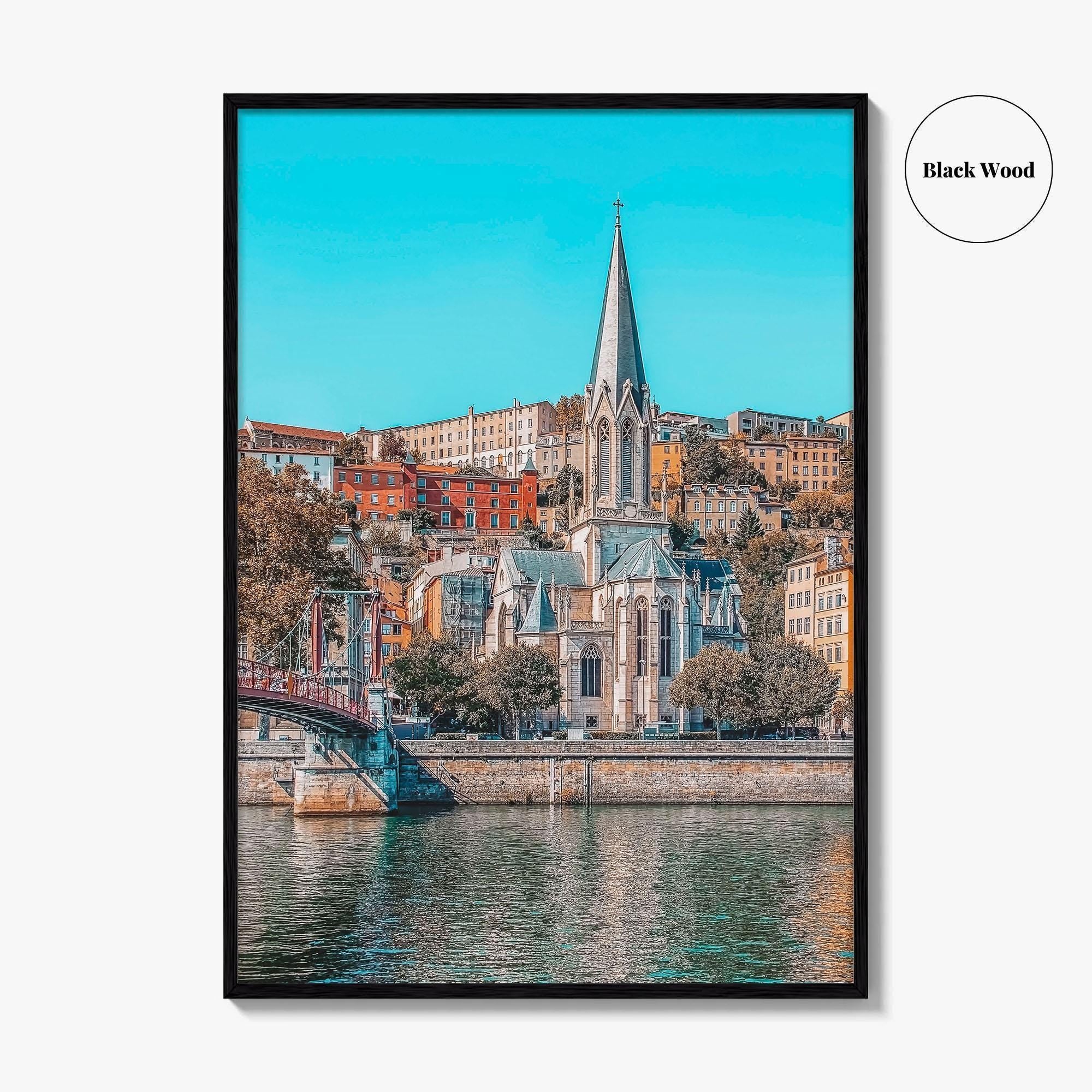 Lyon Fine Art Photo Print, France Wall Decor, French City Poster