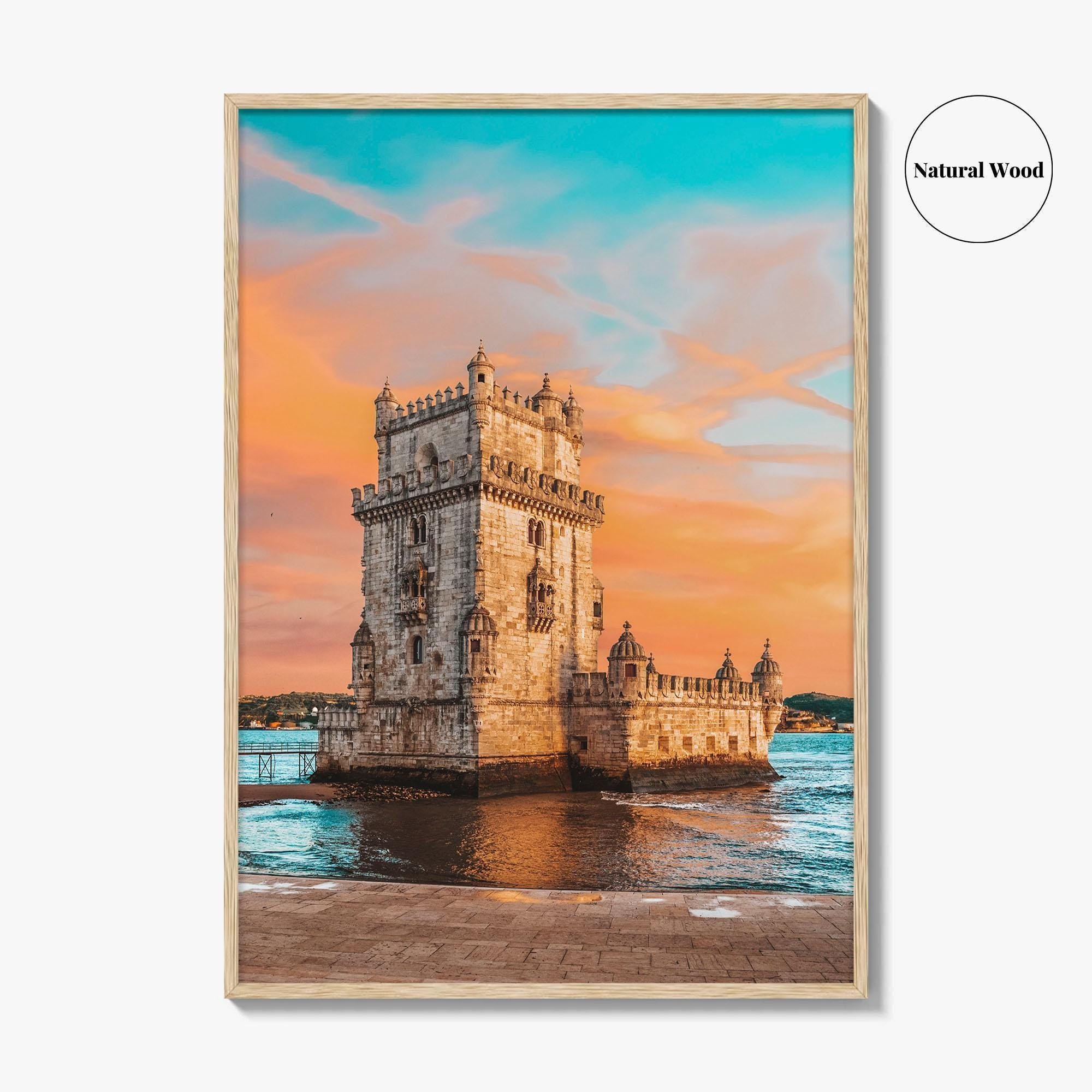 Lisbon Fine Art Photo Print, Belem Tower, Lisboa, Portugal Wall Decor Poster