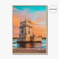 Lisbon Fine Art Photo Print, Belem Tower, Lisboa, Portugal Wall Decor Poster