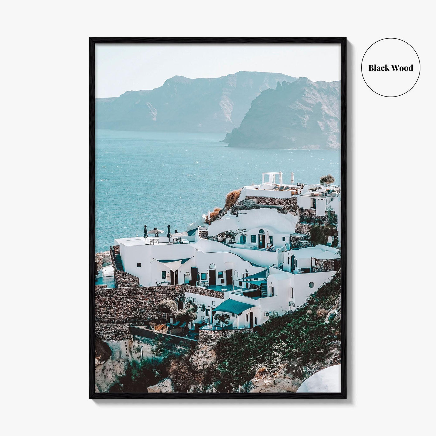 Santorini Fine Art Photo Print, Oia, Greece, Cyclades, Aegean Sea, Greek Island Poster