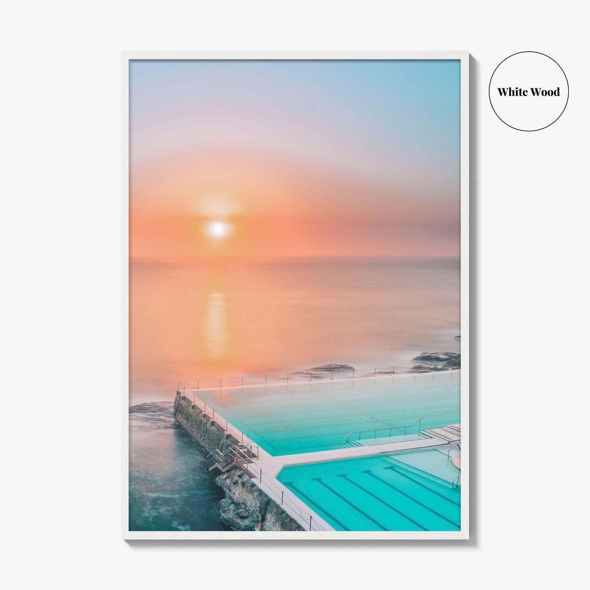 Bondi Beach Fine Art Photo Print, Sydney NSW Australia Photo Poster