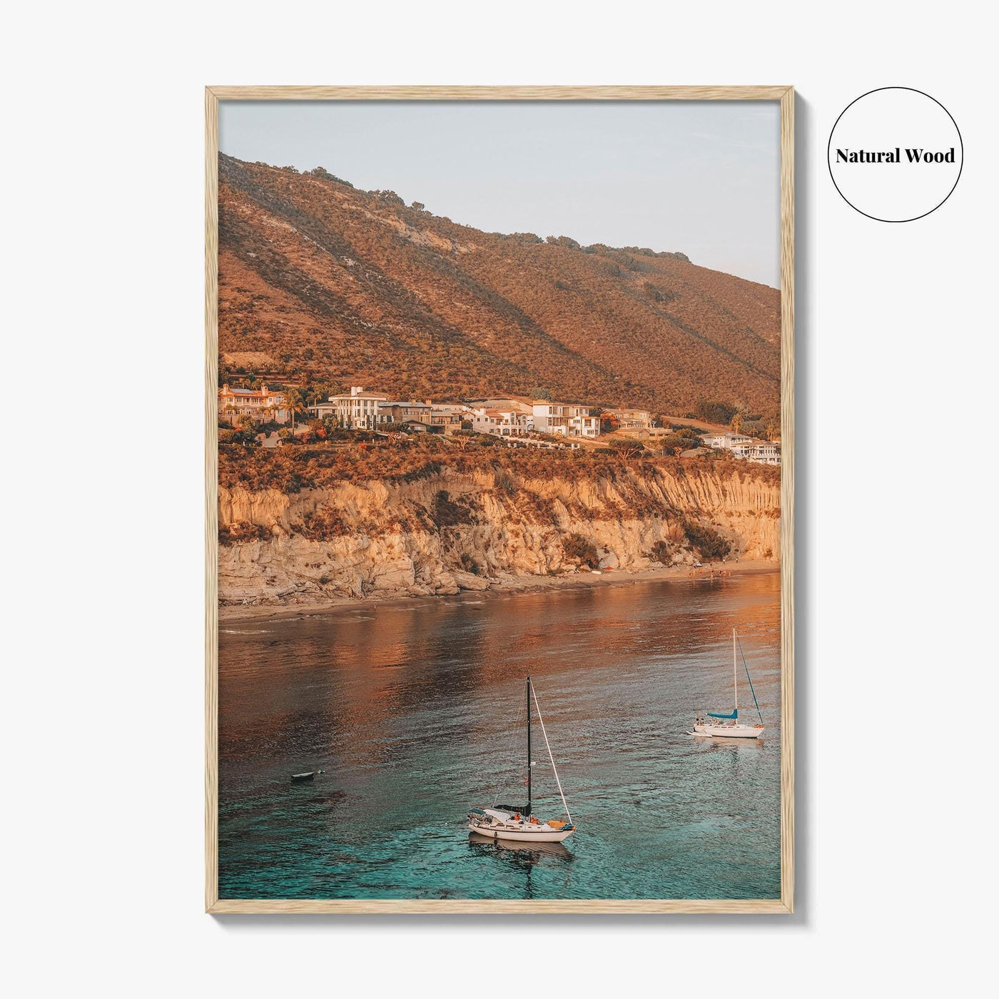 Pirates Cove Beach Fine Art Photo Print, Avila Beach, California Sailboats Poster