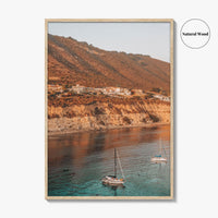 Pirates Cove Beach Fine Art Photo Print, Avila Beach, California Sailboats Poster