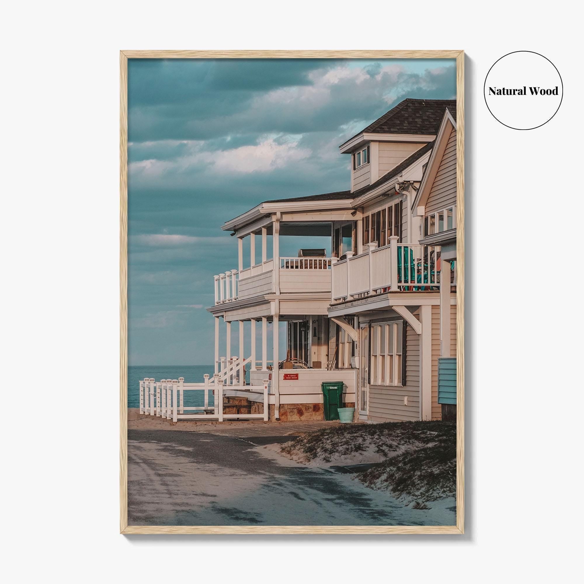 Hampton Beach Fine Art Photo Print, New Hampshire Wall Poster, New England USA
