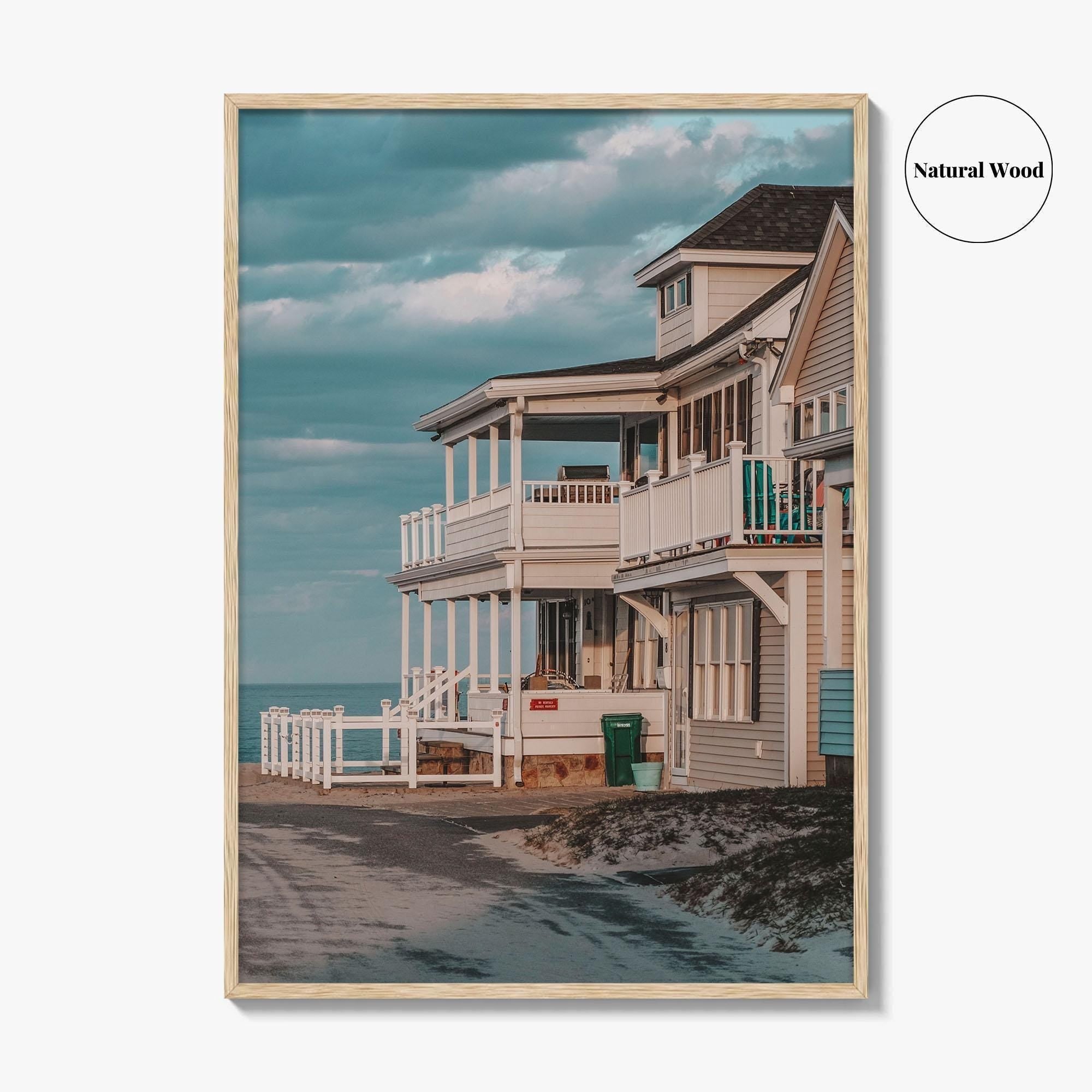 Hampton Beach Fine Art Photo Print, New Hampshire Wall Poster, New England USA