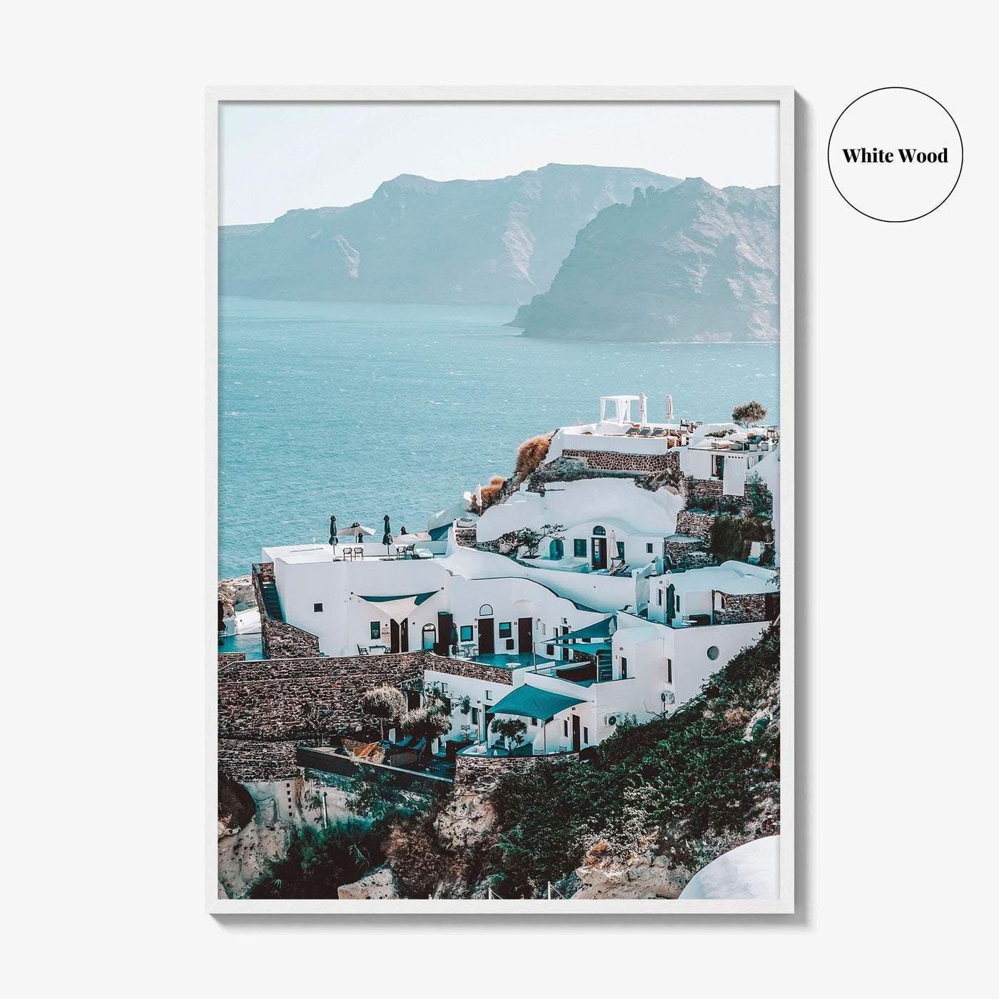 Santorini Fine Art Photo Print, Oia, Greece, Cyclades, Aegean Sea, Greek Island Poster