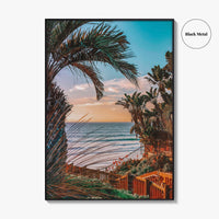 Encinitas Fine Art Photo Print, Pacific Ocean View, San Diego, California, USA, Poster