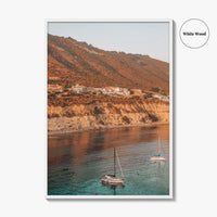 Pirates Cove Beach Fine Art Photo Print, Avila Beach, California Sailboats Poster