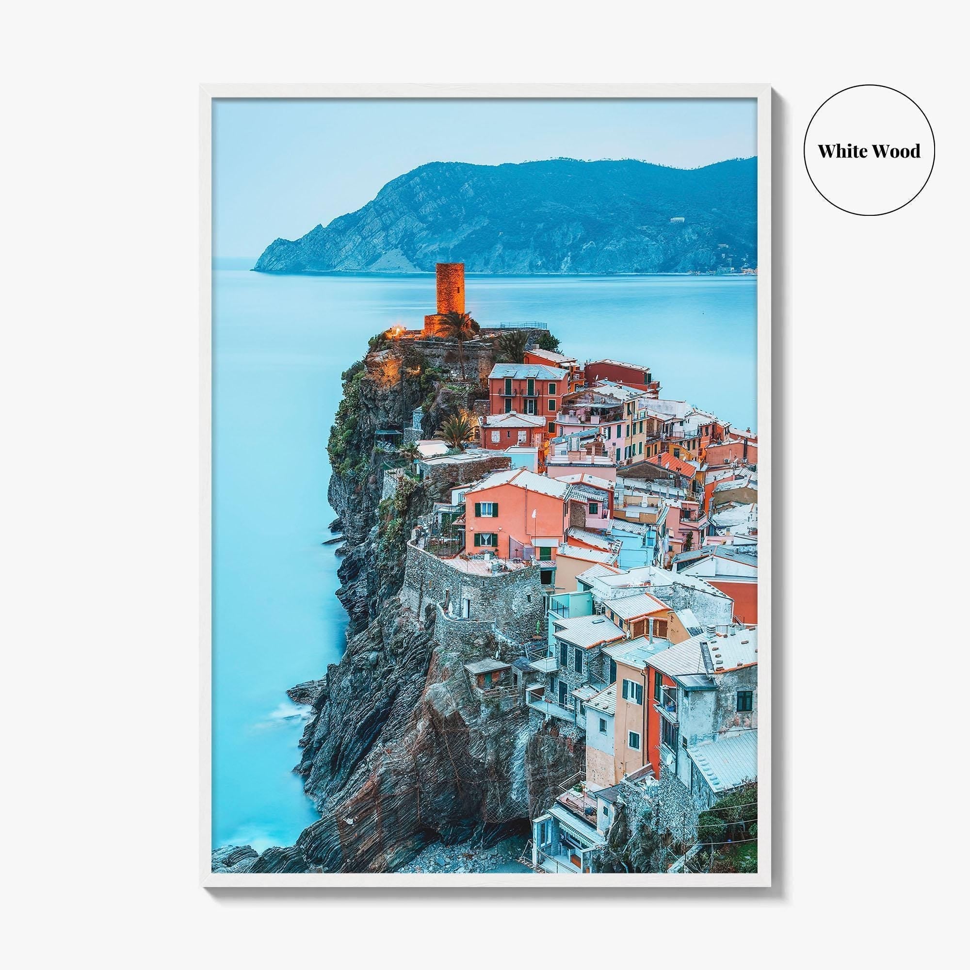 Vernazza Fine Art Photo Print, Cinque Terre National Park Italy, Liguria Poster