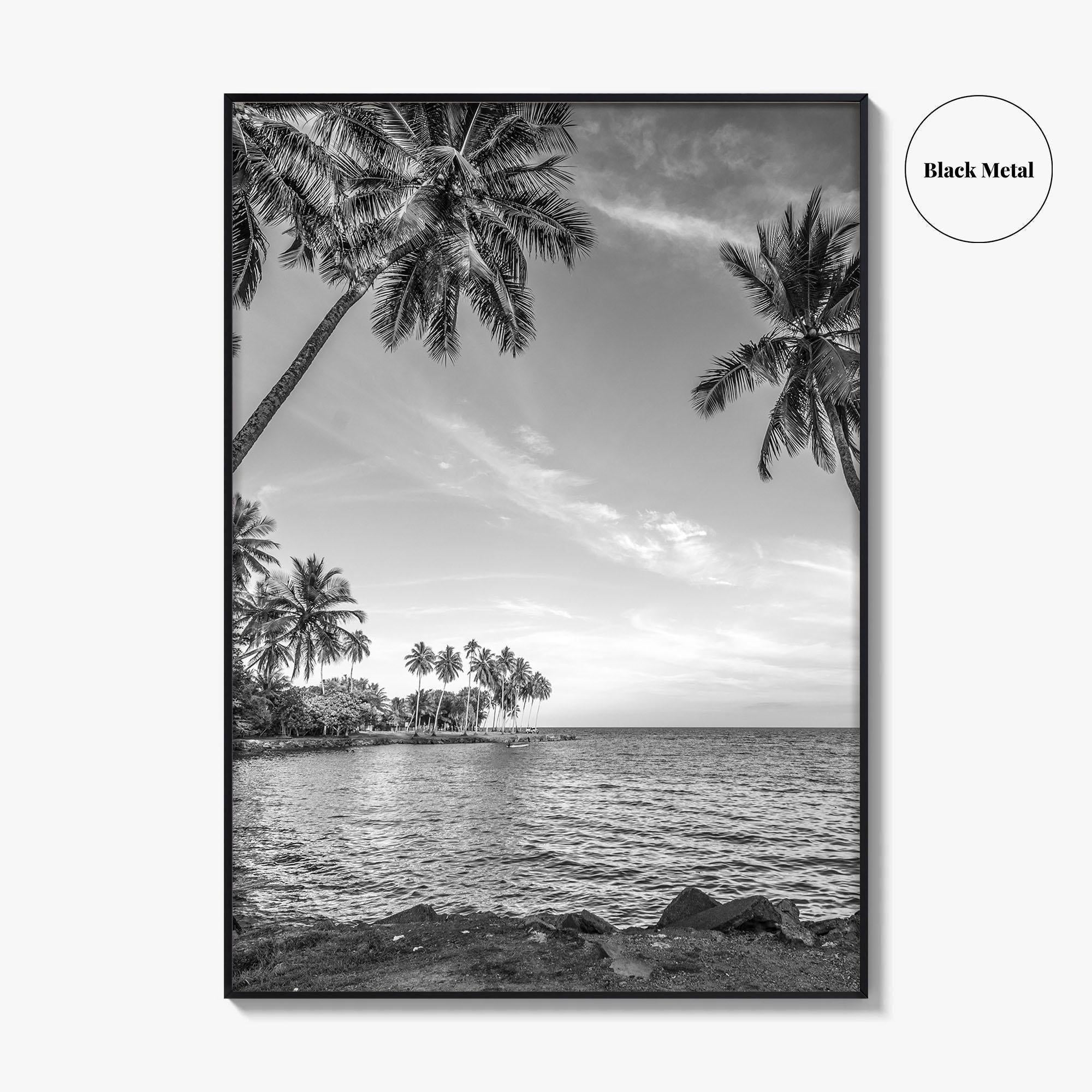 Madang Papua New Guinea Black and White Fine Art Photo Print, PNG Poster