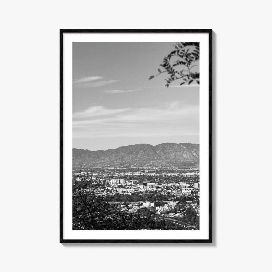 San Fernando Valley Black and White Fine Art Photo Print, Los Angeles Poster