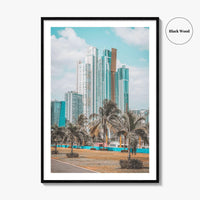 Panama City Panama Skyline Fine Art Photo Print, Wall Decor, Ciudad de Panamá