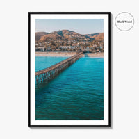 Ventura Skyline Fine Art Photo Print, San Buenaventura, California, USA, State Beach, Wall Poster