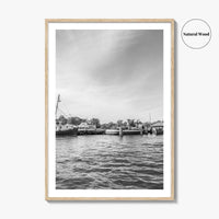 Greenport Black and White Fine Art Photo Print, Long Island New York NY Poster