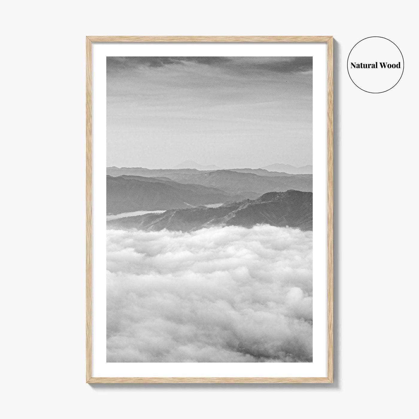 El Salvador Black and White Fine Art Photo Print, Central America Wall Decor Poster